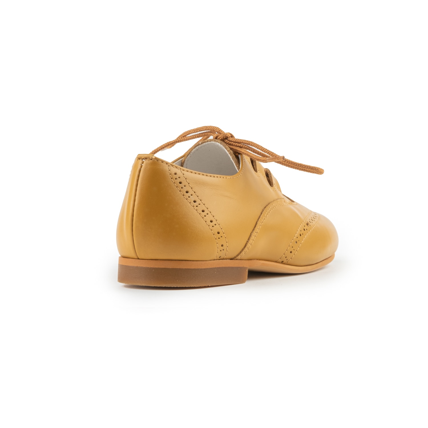 Zapatos inglesitos piel camel Biguel