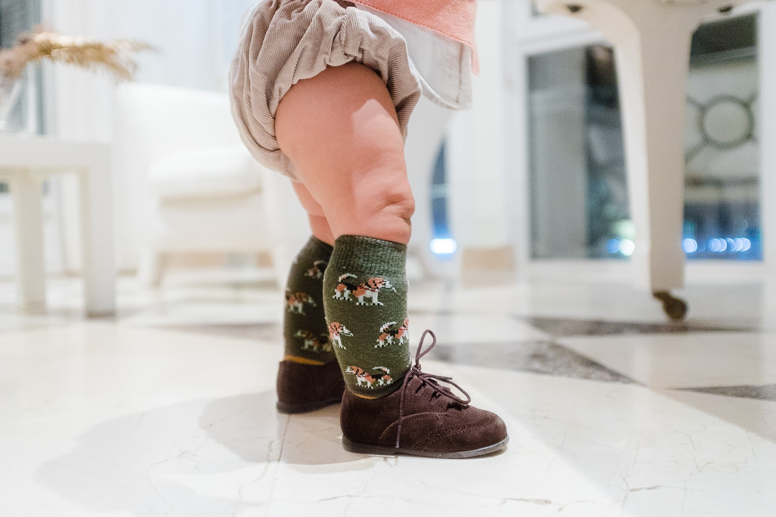 Zapatos Inglesitos ante Marrón fabricados en España Biguel