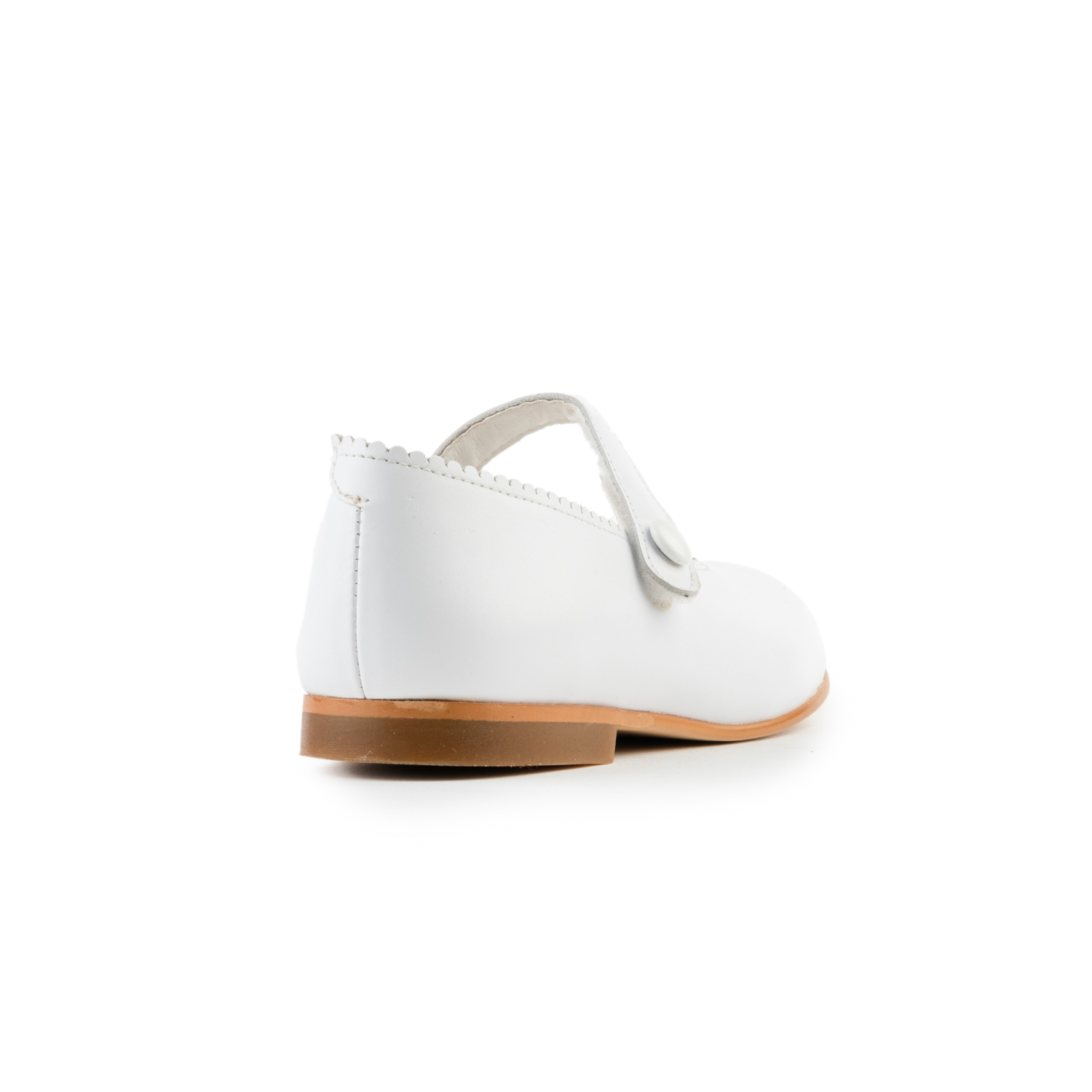 Zapatos Niña Francesita piel Blanco Biguel