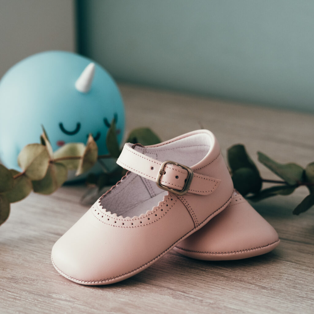 Merceditas Bebe sin suela Rosa Biguel
